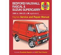 Haynes – Bedford/Vauxhall Rascal & Suzuki Supercarry (86 - Oct 94) – Manuel de réparation