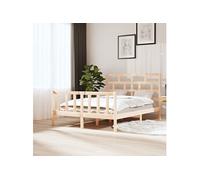 Bedframe massief grenenhout 140x200 cm3101348