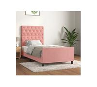 VidaXL 3125909 sommier Rose