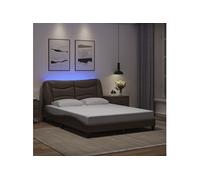 vidaXL Cadre de Lit avec Lumières LED, Lit Rembourré, Lit Double, Lit Adulte de Chambre à Coucher Intérieur, Moderne, Marron 140x200 cm Similicuir Marron https://www.fnac.com/mp50034743/vidaXL-Cadre-de-Lit-avec-Lumieres-LED-Lit-Rembourre-Lit-Double-Lit-Adulte-de-Chambre-a-Coucher-Interieur-Moderne-Marron-140x200-cm-Similicuir/w-4?oref=44091bd5-4846-e91f-b722-ee52c1988717