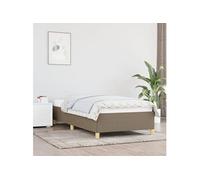 Cadre de lit en tissu stylé pour des chambres élégantes vidaXL vidaXL