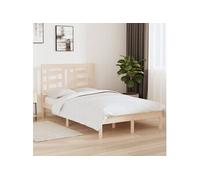 Bedframe zonder matras massief grenenhout 120x200 cm3104343