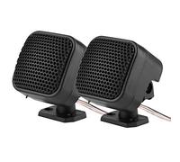 Bediffer 2 Pièces Voiture Petit Haut Parleur Carré ,Haut parleurs o de Voiture 500W Voiture Haut Parleur o Fort Musique Tweeter Haut Parleur pour o de Voiture