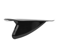 Bediffer Aileron de Planche de Surf Longboard Noir, Aileron de Planche de Surf Léger en PVC pour Petites Vagues et Plages Fortes