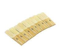 Bediffer Anches de Saxophone Alto en Bambou, Force 2.5, Excellente qualité Sonore, 10 Pièces
