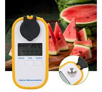 Bediffer Brix Mètre avec Haute Précision et Grand écran (DR401 | Calibrage facile, étanchéité IP65, compensation automatique de la température, pour tester le vin et les jus