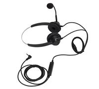 Bediffer Casque Binaural de Service Client, Réduction du Bruit | Ajustement confortable, bandeau réglable, compatible avec les appareils de 3,5 mm, coussinets d\'oreille souples