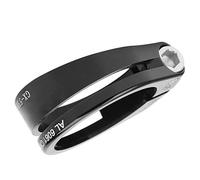 Bediffer Collier de Serrage pour Tige de Selle de Vélo, Alliage D'aluminium AL6061 Solide et Durable pour Vélo de Montagne, Clip de Tube de Selle Réglable 1 X (31,8 mm)