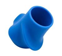 Bediffer Correcteur de Poignée de Raquette de Tennis en Silicone, Entraîneur Ergonomique pour Améliorer Les Compétences de Swing, équipement de Sport (Bleue)