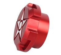 Bediffer Couvercle de Bouchon de Carburant en Aluminium Anti-rayures de Remplacement pour SL LE R S SLR 2015-2024 avec Rainure pour les Doigts pour un Ravitaillement Facile (Rouge)