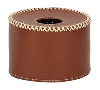 Bediffer Couvercle de Rangement de Bidon de Cylindre de Carburant, Sac en Cuir PU élégant et Résistant à l'usure pour Les Activités de Camping (Marron foncé)