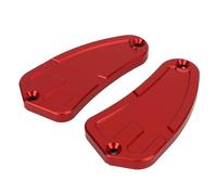 Bediffer Couvercle de Réservoir de Liquide de Frein d'embrayage Avant de Moto, Capuchon de Remplacement en Alliage D'aluminium pour MV Agusta BRUTALE 750 910 920 (Rouge)