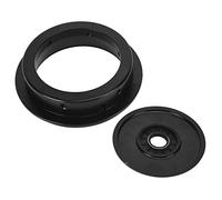 Bediffer de Frein à Tambour Arrière Noire Durable de 13cm pour une Réponse de Freinage Améliorée pour Moteur YBR CG GN GS GY6 125 150 en Aluminium