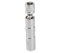 Bediffer Douille Pivotante Magnétique à 12 Points avec Rotation à 360 ° pour Bougies D'allumage, Acier au Chrome Vanadium Durable, Taille 3/8 Pouces (16 mm (5/8"))