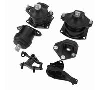 Bediffer Ensemble de Supports de Transmission de Moteur, 6 Pièces, Remplacement en Acier et Caoutchouc Durable pour 2003 - 2007
