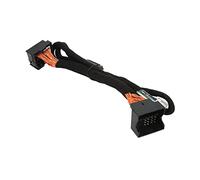 Bediffer Faisceau de Câbles D'amplificateur DSP avec Matériau ABS Durable pour un Son Clair dans les Systèmes Automobiles, Plug and Play 12V 15A