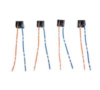 Bediffer Faisceau de Câbles de Prise de Phare H7, 4 Pièces, Durable, Plug and Play, Installation Facile pour Différents Types de Véhicules, DC12 à 24V