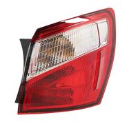Bediffer Feu Arrière à LED ,Remplacement Direct de qualité Supérieure ,Installation Facile ,Feu Arrière d'aile Extérieure Antichoc fordurableet étanche pour Qashqai J10 SUV 2010 à 2014