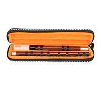 Bediffer G-Key Flûte en Bambou Kit D'instruments élégant en Bambou Amer pour Débutants et Artistes, raffiné 49,5 Cm avec Boîte en Tissu