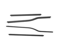 Bediffer Garniture de Joint de Fenêtre de Voiture, 4 Pièces, Résistante aux Chocs, pour Super Duty F-450 F-550 Crew Cab 1999 - 2016
