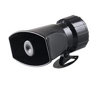 Bediffer Haut-parleur D'alarme sans Fil pour Voiture, Son Fort et Clair, Klaxon D'alarme à 7 Tons pour Voitures, Camions, Bateaux, 12V