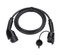 Bediffer J1772 EV Câble D'extension de Charge Durable 32 A pour Véhicule électrique, Lyriq Résistant à la Lumière du Soleil 4,9 M