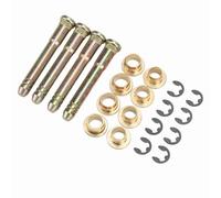 Bediffer Kit de Bagues de Charnière de Porte en Métal de Haute qualité, pour CR-V CRX CX DX EX SI EG6 B16 D16 EK EG EH - 4 Pièces