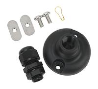Bediffer Kit de Montage de Drapeau de sécurité pour Kayak, Base de Fixation en Matériau ABS Solide pour Petits Bateaux Naviguant 1 unité