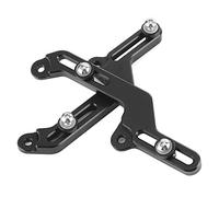 Bediffer Kit de Support de Réglage de Pare-Brise CNC pour CB500X 2013 - 2016, Hauteur Réglable 12-52mm, Installation Facile, 1 Paire