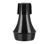 Bediffer La Sourdine de Trompette Réduit le Volume pour une Performance de Pratique Silencieuse, pour les Débutants, Matière Plastique ABS pour les Petits Trompettistes (Noir)