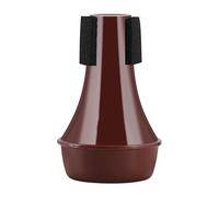 Bediffer La Sourdine de Trompette Réduit le Volume pour une Performance de Pratique Silencieuse, pour les Débutants, Matière Plastique ABS pour les Petits Trompettistes (Brun)