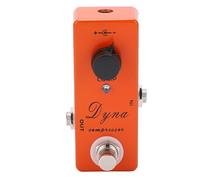 Bediffer MXR True Bypass Pédale D'effet Guitare Compresseur Portable Réglable pour Musiciens Métal Orange 1 Pièce