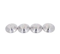 Bediffer Niveleurs de Pieds de Table de Billard Réglables, Rehausseurs Robustes de 5 Pouces pour Tables de Billard et de Football, Lot de 4