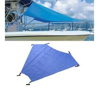 Bediffer Pare-Soleil Imperméable et Coupe-Vent pour Bateau, avec Nœud en T, pour Excursions Marines, Plage, Voyage, Camping, Tissu Oxford 600D (8' X 9,5')