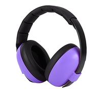 Bediffer Protection Auditive pour Enfants de 0 à 12 Ans, Conception Pliable, Anti-bruit (Violet)