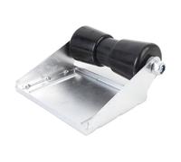 Bediffer Rouleau de Remorque de Bateau en Acier galvanisé de 8 Pouces, avec Support, Kit D'assemblage de Rouleau de Quille Durable pour Petits Yachts, Navires Commerciaux