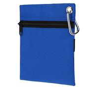 Bediffer Sac de Rangement pour Tees de à Fermeture éclair, Pochette de en Nylon Durable avec Mousqueton, Organisez Les Tees et Les Balles de pour Les Amateurs de, Bleu 6,3 X 5,5 Pouces