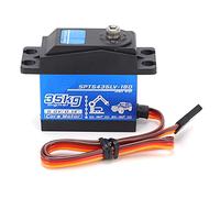Bediffer SPT5435LV Servo 35KG Servo Numérique à Engrenages Métalliques avec Un Grand Couple pour Les Pièces de Modèle de Voiture RC. Forme Compacte, Fonction de Protection du Rotor verrouillé,