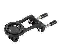 Bediffer Support D'extension D'ordinateur de Vélo pour Edge & Bryton, Pince de Lumière en Alliage D'aluminium Durable pour Compteur Kilométrique avec Base de Montage Solide, Noir