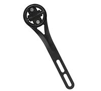 Bediffer Support D'ordinateur de Vélo Haute Résistance, Support Léger en Alliage D'aluminium pour Bryton//Wahoo, Idéal pour Les Cyclistes, Couleur Noire, Complet avec Siège et Clip de Lampe (#2)