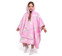 Bedlam Poncho Polaire Sherpa, Rose, 75 x 92,5cm