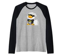 Bedman Duck Superhero Super Powers Dormez Bien Manche Raglan