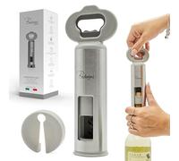 Bedogni Reggio Emilia Tire-bouchon ouvre-bouteille vin et bière avec bouteille magnétique et taille capsule - cadeau femme - cadeau homme