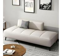 BEDOIN Canapé capitonné en simili cuir, bout de lit moderne, petit causeuse capitonnée en similicuir pour salon, chambre à coucher, 173 x 700 x 43 cm, A