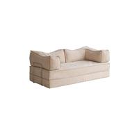BEDOIN Canapé-lit d'angle modulaire avec dossier pour salon, chambre à coucher, bureau C-1,5 m