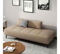 BEDOIN Canapé rembourré en simili cuir, bout de lit moderne, petite causeuse capitonnée en similicuir pour salon, chambre à coucher, 173 x 700 x 43 cm F