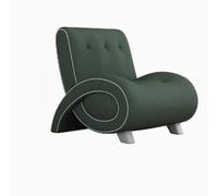 BEDOIN Canapé simple de luxe léger de style crème, petit canapé chaise, salon créatif, ensemble de réception en forme, siège, tissu velours brossé E