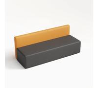 BEDOIN Siège de canapé d'institution de bureau, chaise longue d'hôtel, modélisation géométrique, canapé d'angle droit, table basse combinée en forme d'invité, table basse B