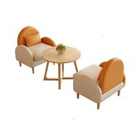 BEDOIN Sofa De Causeuse avec des Jambes en Bois Massif, des Canapés Modernes du Milieu du Siècle pour Les Sièges d'amour pour Le Salon, Un Petit Canapé pour La Chambre, Facile À Installer G