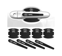 BEDPET 8 Pièces Protecteur de poignée de Porte de Voiture Pour Opel Corsa 2014-2023/Opel Corsa D 2006-2014, Voiture Autocollant Cuvette Porte Anti-Rayures